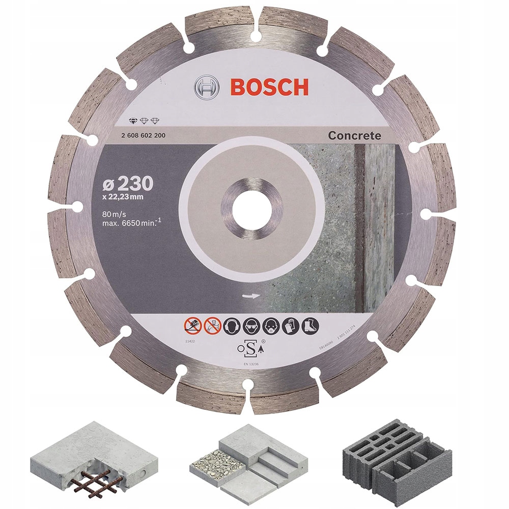 Diamantový kotúč Bosch 2608602200 230x22,2 mm